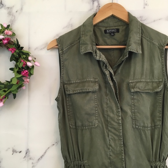 🖤SOLD🖤Buffalo David Bitton Anorak Vest - Picture 4 of 8